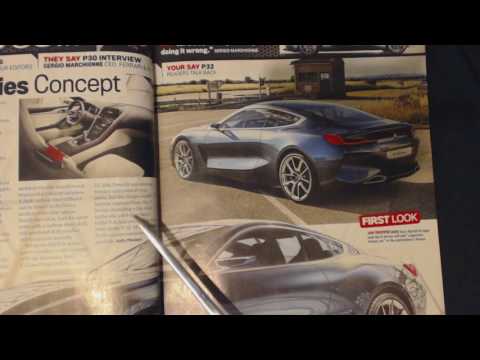 ASMR Requested Whisper ~ Reading Car Magazine / Using Pointer