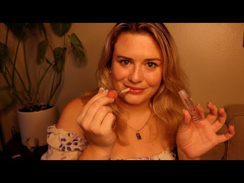 ASMR | POV: Personal attention from Southern sorority girl 🌸 (whispers, tapping, make up)