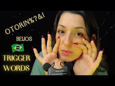 ASMR ● Trigger Words in Portuguese ● Ear to Ear Whispering ● Languages ASMR