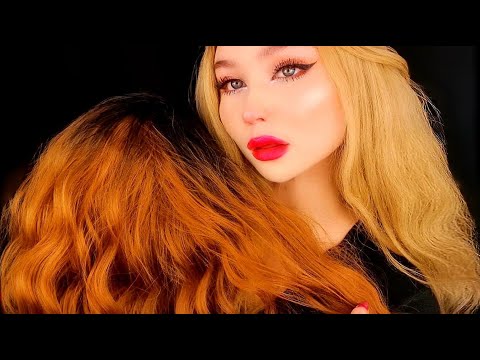 ASMR | Your FAVORITE TRIGGERS (Mic scratching, hair play, visual triggers + speaking Russian)