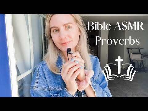 Christian ASMR Bible Reading ~ Whispering Proverbs for Sleep