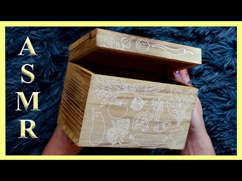 ASMR: Tapping Wooden Box (No Talking)