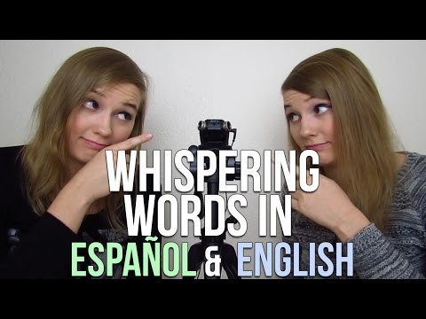 [BINAURAL ASMR] Whispering Words in Spanish and English / Susurrando palabras en español e inglés