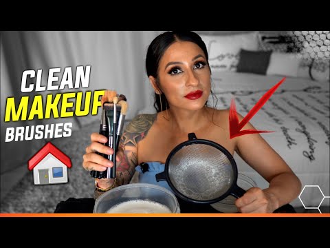 How To Clean MakeUp Brushes At Home