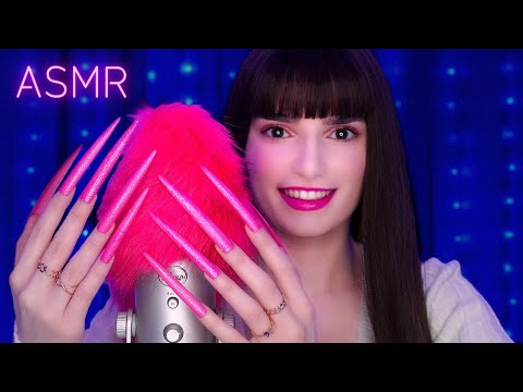 ASMR with CLAWS 🩷 Scratching , Tapping , Massage & More | No Talking for Sleep 😴 4K