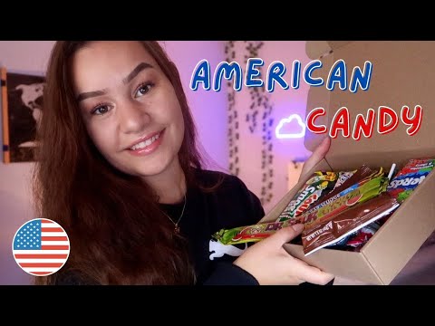 [ASMR] Ich probiere Süßigkeiten aus den USA 🇺🇸🍭 | ASMR Marlife