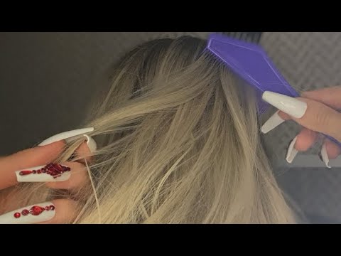 ASMR - Scalp & Lice Check 👽 Inspection Exam Roleplay