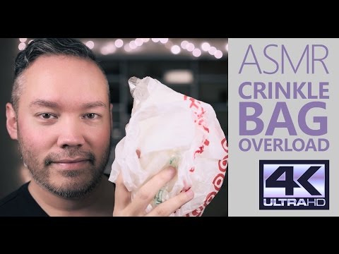 Crinkle Bag Overload! ~ ASMR/Crinkles/Binaural