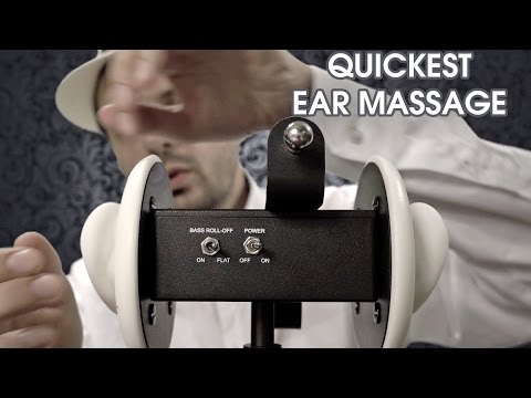 World's Quickest Ear Massage (ASMR)