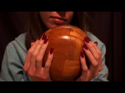 ASMR Fast Wood Scratching [Wooden Objects]