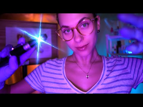 [ASMR] ULTIMATE Cranial Nerve Exam (Detailed Medical Roleplay), Ear cleaning, Rain sounds, EAR EXAM