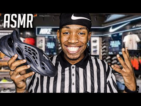 ASMR | ** FOOTLOCKER FRIEND FROM SCHOOL** HOOKS YOU UP WITH SOME HEAT!