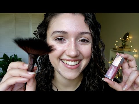 ASMR Doing Your Makeup 💞 (Fast & Aggressive, Personal Attention)
