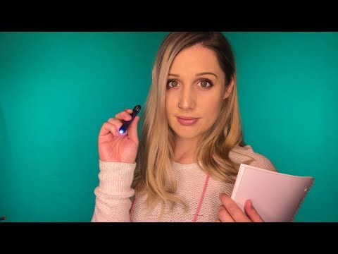Medical Student Performs Your Checkup [ASMR ROLEPLAY]