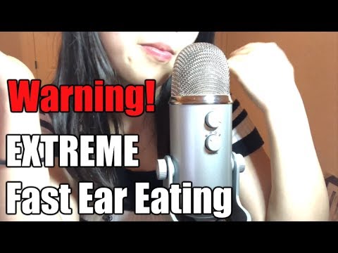 [ASMR] INTENSE Ear Eating + Tongue Fluttering | Fast, Slurpy Sounds
