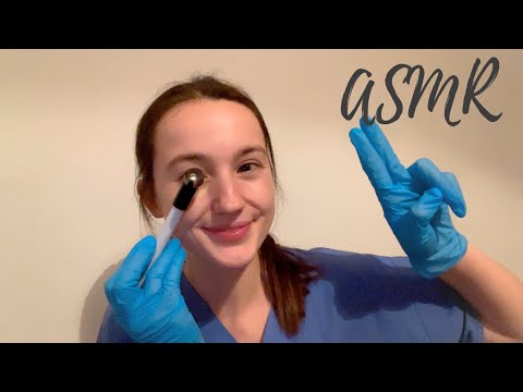 ASMR Eye Examination & Check Up