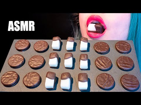 ASMR: MINT CHOCOLATE THINS & PEPPERMINT CANDY | Minty Chocolates 🍫 ~ Relaxing [No Talking|V] 😻