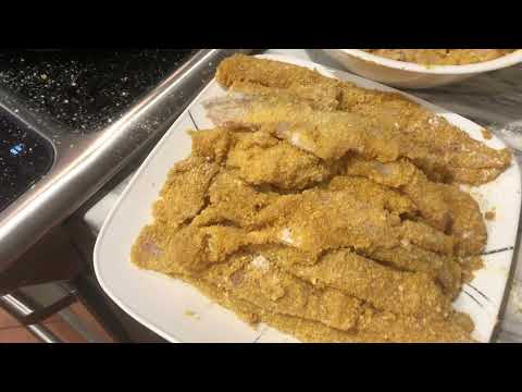 ASMR Mammas fish fry good Sounds :)First Nations Reservation Walleye pickerel  oil crackling