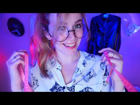 ASMR FLIRTY SUPERHERO TAILOR MEASURES YOU FOR YOUR NEW SUIT