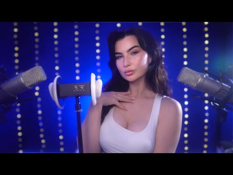 ASMR with 3 Mics ~ 1 Hour of Layered Sounds for Sleep / Background Tingles (4K)