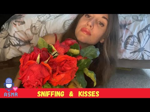 ASMR | sniffing & kisses mouth sound