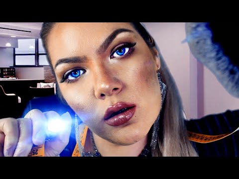 ASMR Rude Modelling Agent Role Play [Personal Attention Plucking Face Brushing Measuring Gloves]