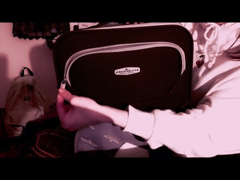 ASMR intense zipping sounds on bags and boots Public Custom