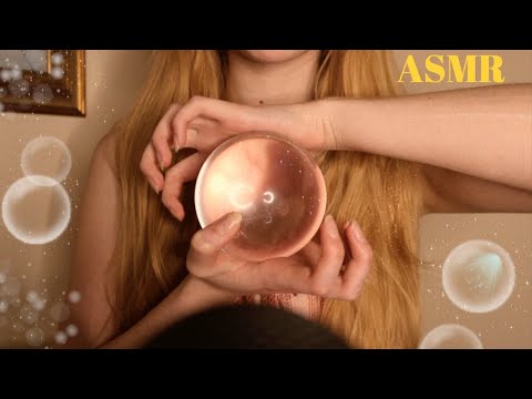 ASMR | nail tapping | hand sounds | mouth sounds | no talking