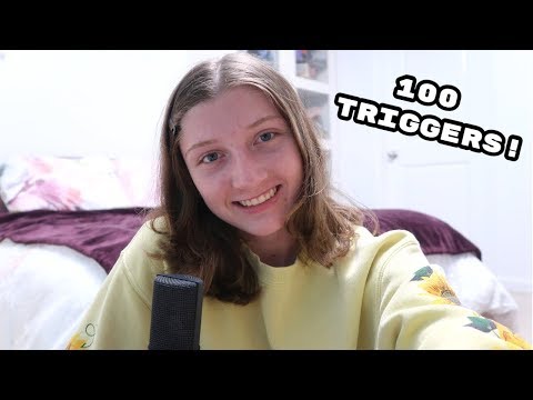 ASMR 100 Triggers in 100 Minutes!💯