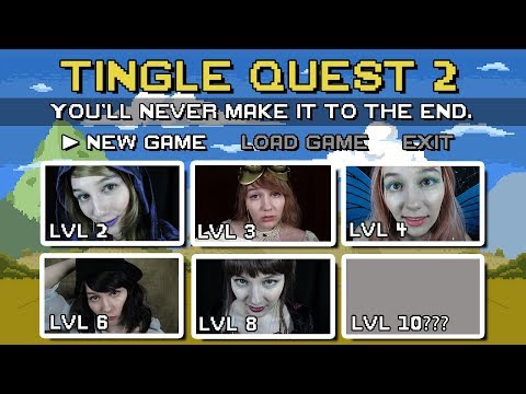 ASMR Tingle Quest 2! RPG Roleplay! Each Level More Tingly Than the Last! Can You Make It to the End?