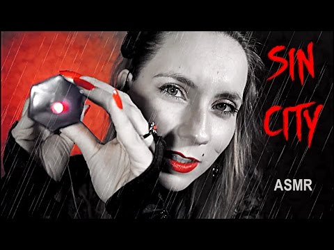 ASMR Sin City ROLE PLAY 💋 Tapping, Follow the light, Medical help + gloves &  Soft spoken & accent