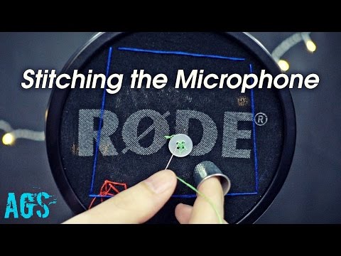 Stitching The Microphone (ASMR)(AGS)