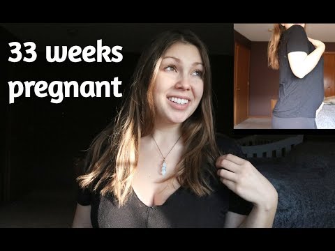 33 WEEKS PREGNANT! || Bump Update