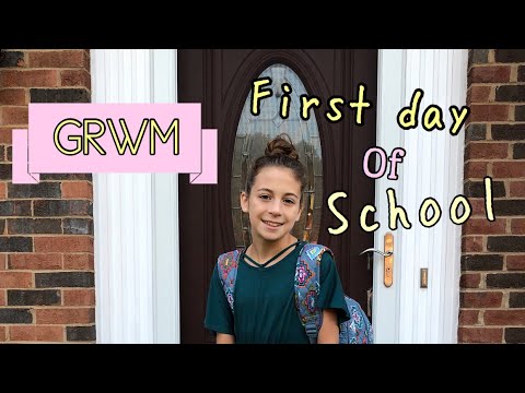 GRWM First Day of School!!!✏️📒