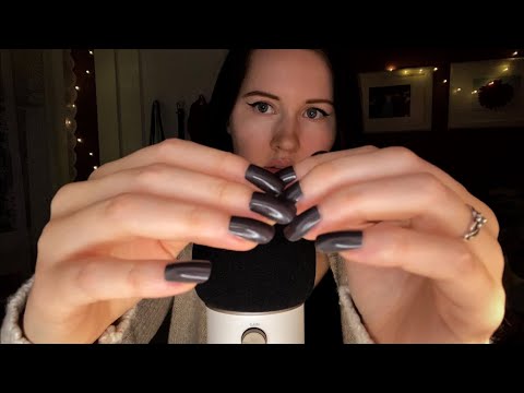 ASMR~30 Min of Pure Nail on Nail Tapping For The Background (No Talking or Mouth Sounds)