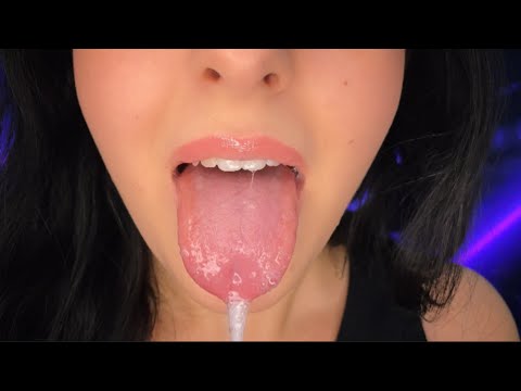 Glotka asmr | Lens eating and lens licking asmr | mouth sounds asmr