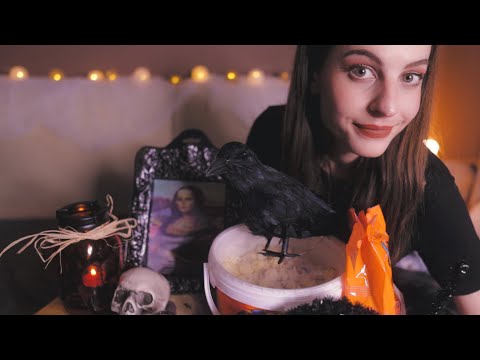 ASMR Halloween Triggers 🎃👻💀🦇| Tapping Scratching Quiet Whisper