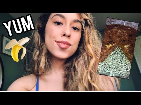 ASMR BAKE WITH ME! Delicious Banana Bread (VOICE OVER ) Ft Mom