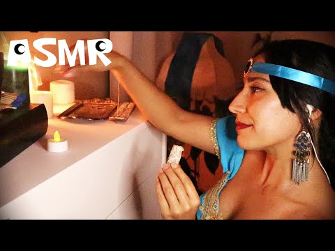 ASMR Jasmine the Healer | Flute Sounds | Cleansing