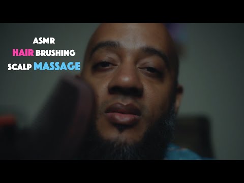 ASMR | Hair Brushing & Scalp Massage (For Sleep) | Best Friend Roleplay