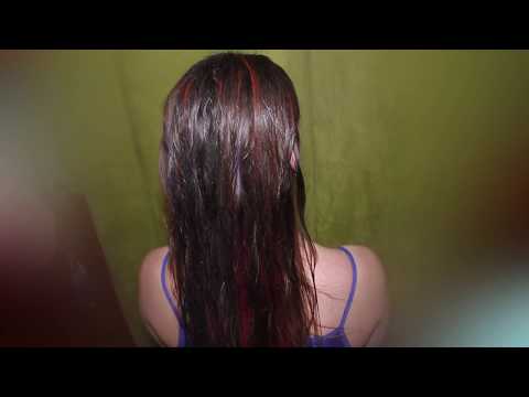 ASMR Brushing Wet Hair | Hair Coloring | Hair Chalking | Hairstyles