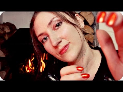 ASMR Fireside Head & Scalp Massage w/ Face Cleansing & Oil ~ Personal Attention Role Play for Sleep