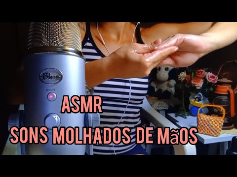 ASMR SONS DE MÃO MOLHADOS (DURMA COM ESSE VIDEO)