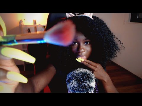 ASMR| Spit Painting You With Makeup💦