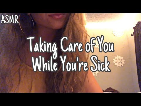 Taking Care of You While You’re Sick ASMR Role Play (Whispering, Tapping, Shhh, Personal Attention)