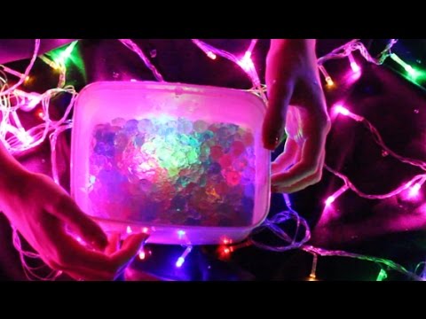 🎧[ASMR BINAURAL]👂 Bolinhas de gel/orbeez - Vídeo para você relaxar!