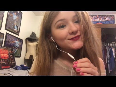 ASMR applying lipstick | makeup collection 💜 pt3 | whispering | tapping | lid sounds