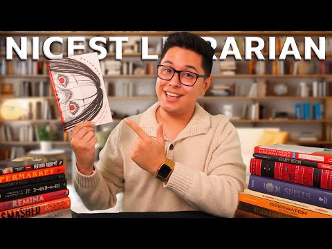 ASMR | This Nice Librarian Has the BEST Books for You | Library Roleplay