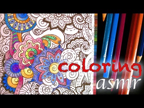 ✨ ASMR 🎨 Adult Coloring Book Drawing 💕 Artsy goes Artsy