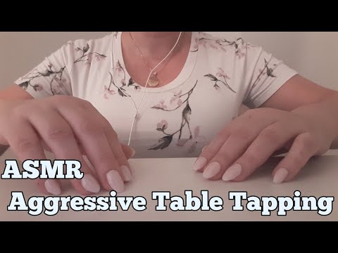ASMR Aggressive Table Tapping